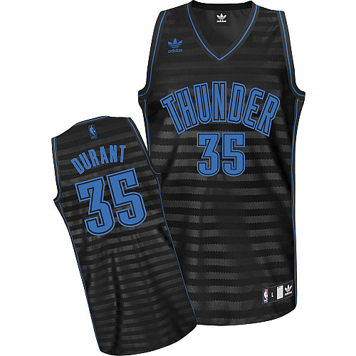 NBA Oklahoma City Thunder 35 Kevin Durant Groove Fashion Swingman Jersey